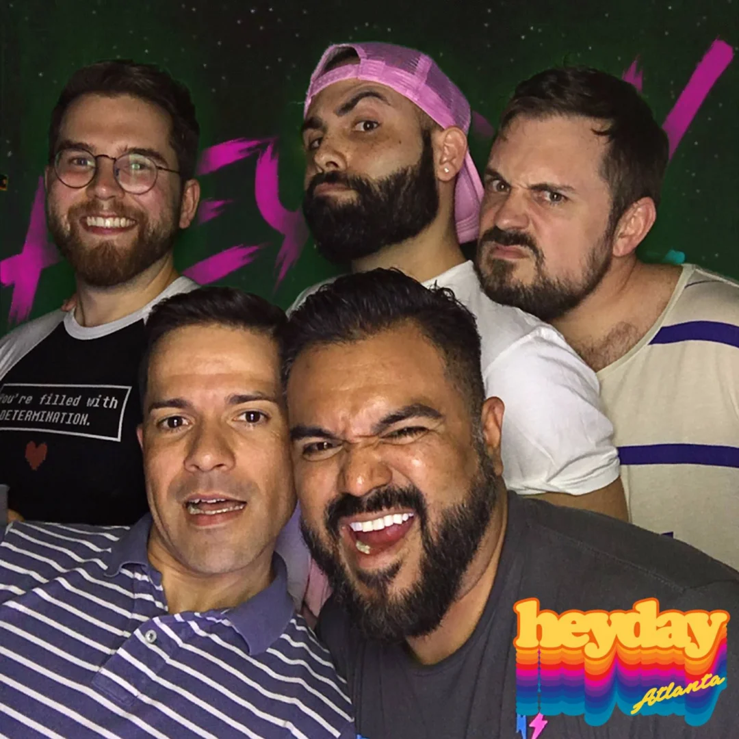 HEYDAY - Atlanta's 80s Experience! May 2018 at The Basement, Kimber is the DJ. Photobooth by Ballroom Blitz Events.