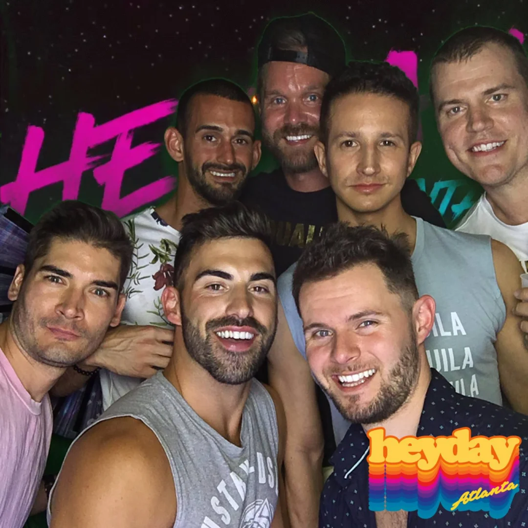 HEYDAY - Atlanta's 80s Experience! May 2018 at The Basement, Kimber is the DJ. Photobooth by Ballroom Blitz Events.