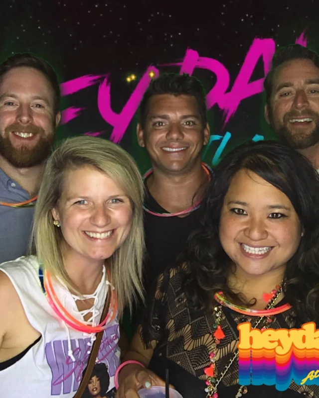 HEYDAY - Atlanta's 80s Experience! May 2018 at The Basement, Kimber is the DJ. Photobooth by Ballroom Blitz Events.