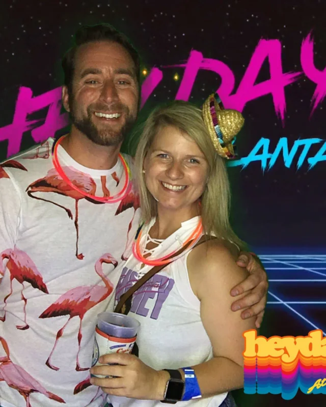 HEYDAY - Atlanta's 80s Experience! May 2018 at The Basement, Kimber is the DJ. Photobooth by Ballroom Blitz Events.