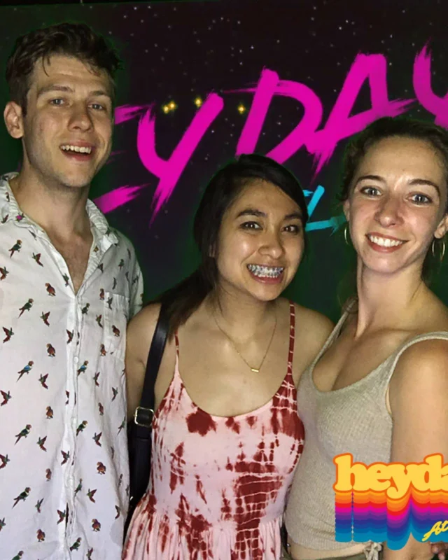 HEYDAY - Atlanta's 80s Experience! May 2018 at The Basement, Kimber is the DJ. Photobooth by Ballroom Blitz Events.