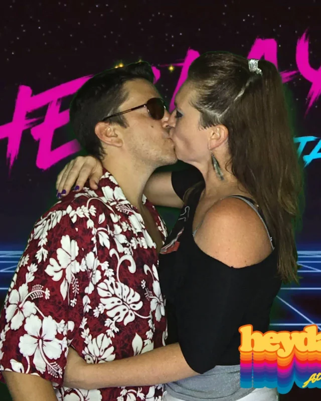 HEYDAY - Atlanta's 80s Experience! May 2018 at The Basement, Kimber is the DJ. Photobooth by Ballroom Blitz Events.