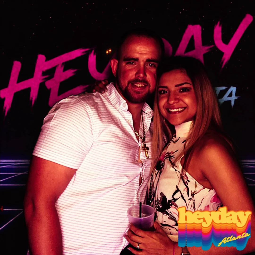 HEYDAY - Atlanta's 80s Experience! May 2018 at The Basement, Kimber is the DJ. Photobooth by Ballroom Blitz Events.