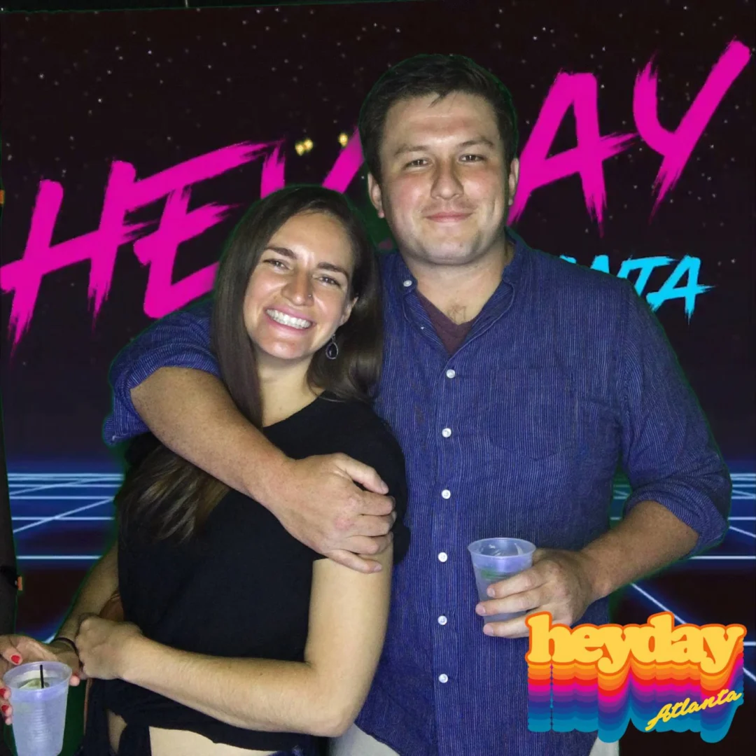 HEYDAY - Atlanta's 80s Experience! May 2018 at The Basement, Kimber is the DJ. Photobooth by Ballroom Blitz Events.