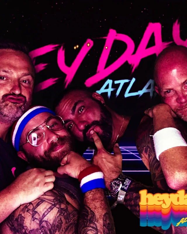 HEYDAY - Atlanta's 80s Experience! May 2018 at The Basement, Kimber is the DJ. Photobooth by Ballroom Blitz Events.