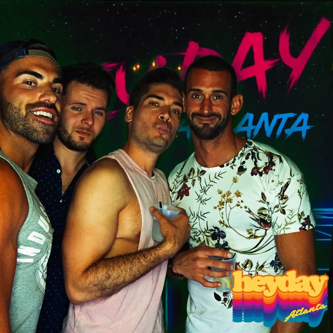 HEYDAY - Atlanta's 80s Experience! May 2018 at The Basement, Kimber is the DJ. Photobooth by Ballroom Blitz Events.