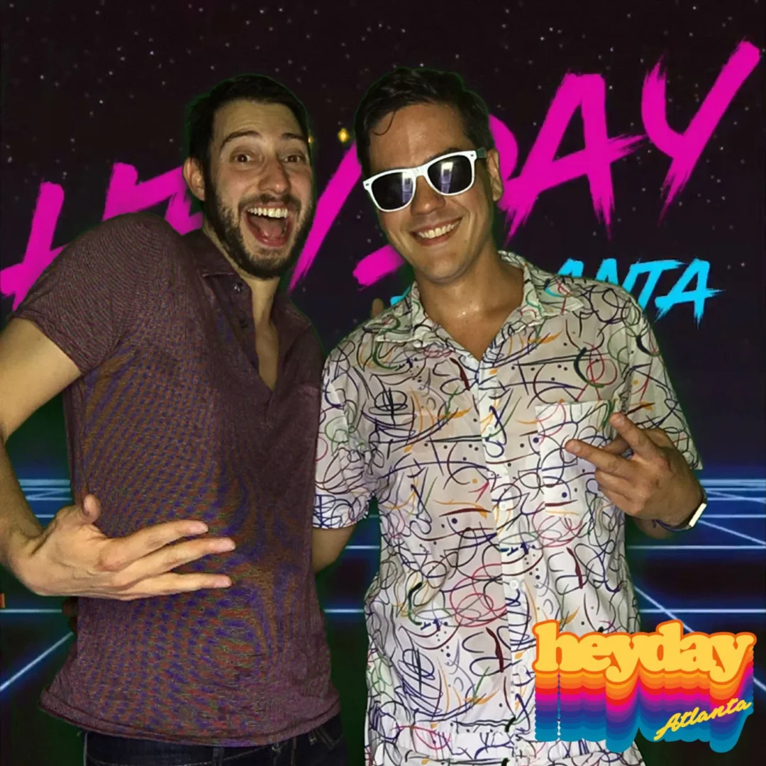 HEYDAY - Atlanta's 80s Experience! May 2018 at The Basement, Kimber is the DJ. Photobooth by Ballroom Blitz Events.