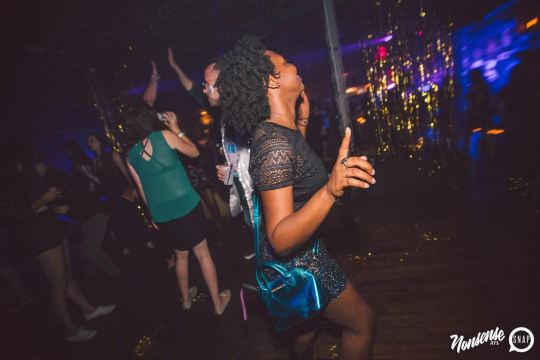 Nonsense Dance Party - May 2015. Kimber is the DJ. Third Friday of every month at The Basement in East Atlanta. Photo by Oh Snap Kid/Ryan Purcell
