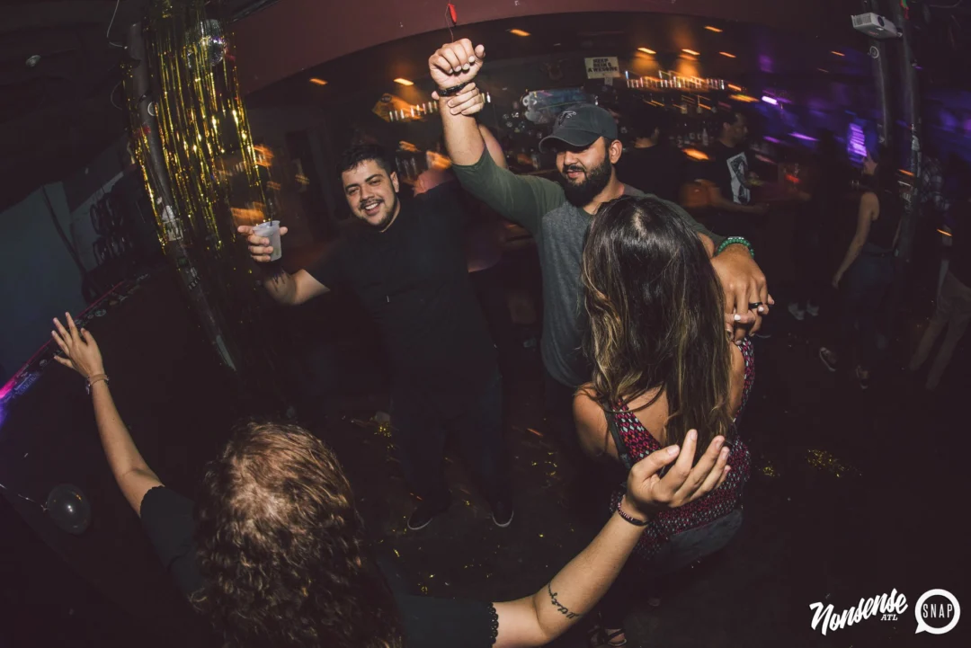 Nonsense Dance Party - May 2015. Kimber is the DJ. Third Friday of every month at The Basement in East Atlanta. Photo by Oh Snap Kid/Ryan Purcell