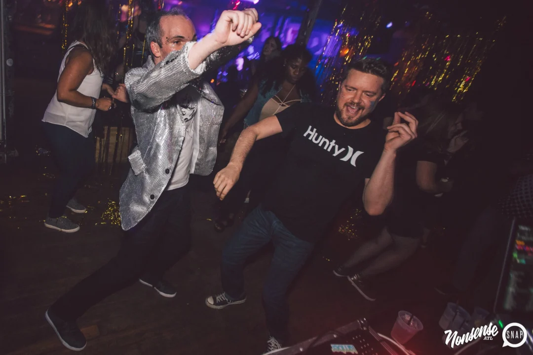Nonsense Dance Party - May 2015. Kimber is the DJ. Third Friday of every month at The Basement in East Atlanta. Photo by Oh Snap Kid/Ryan Purcell