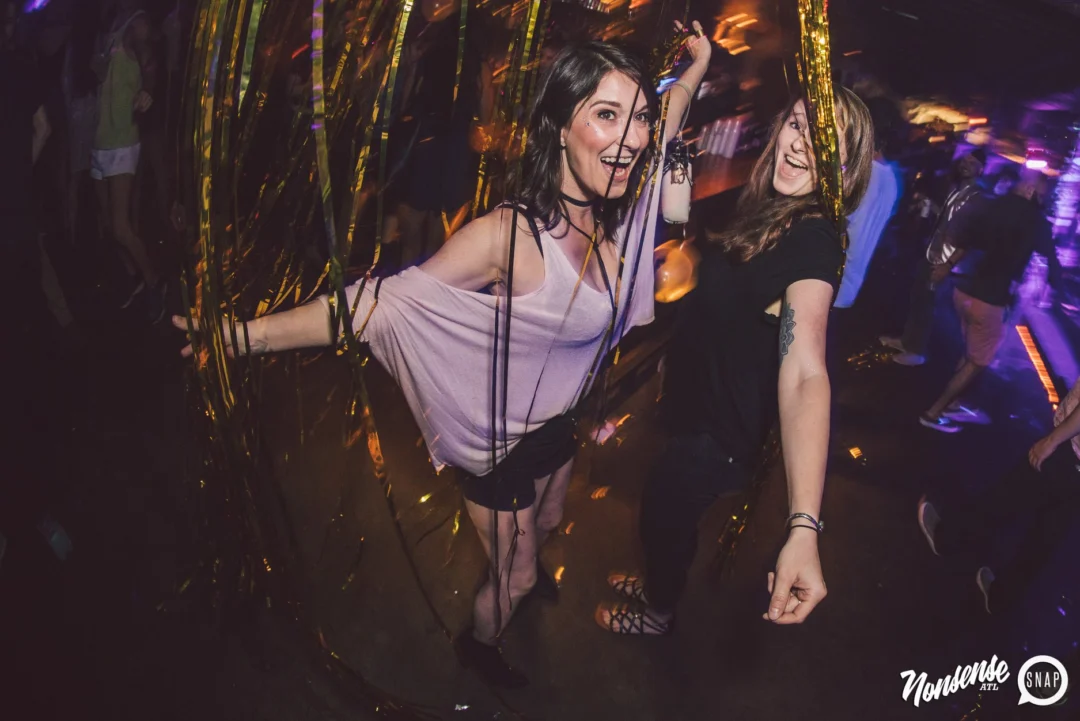 Nonsense Dance Party - May 2015. Kimber is the DJ. Third Friday of every month at The Basement in East Atlanta. Photo by Oh Snap Kid/Ryan Purcell