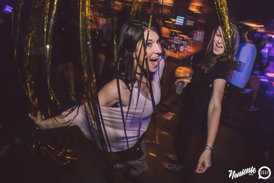Nonsense Dance Party - May 2015. Kimber is the DJ. Third Friday of every month at The Basement in East Atlanta. Photo by Oh Snap Kid/Ryan Purcell