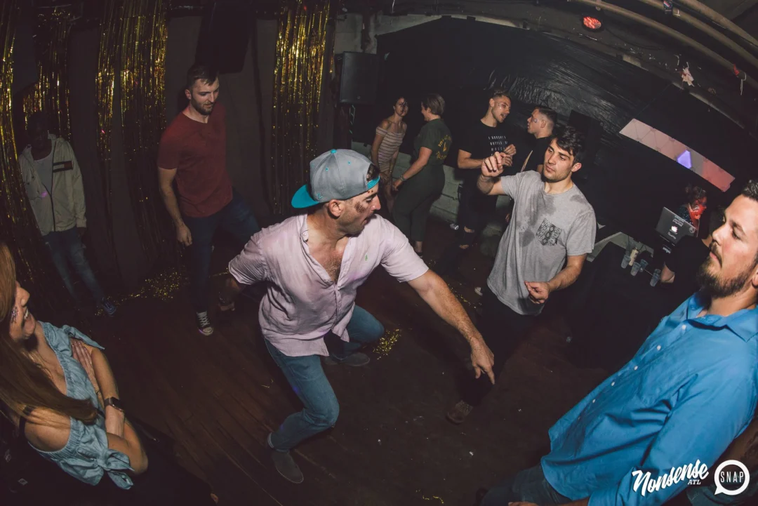 Nonsense Dance Party - May 2015. Kimber is the DJ. Third Friday of every month at The Basement in East Atlanta. Photo by Oh Snap Kid/Ryan Purcell