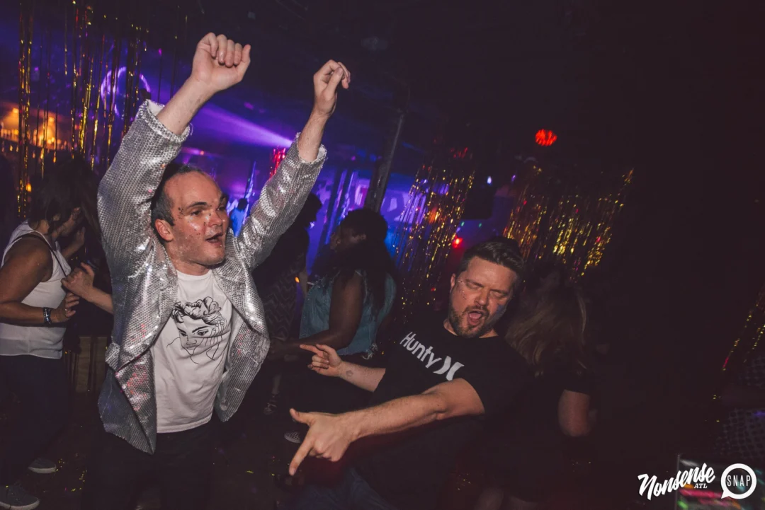 Nonsense Dance Party - May 2015. Kimber is the DJ. Third Friday of every month at The Basement in East Atlanta. Photo by Oh Snap Kid/Ryan Purcell