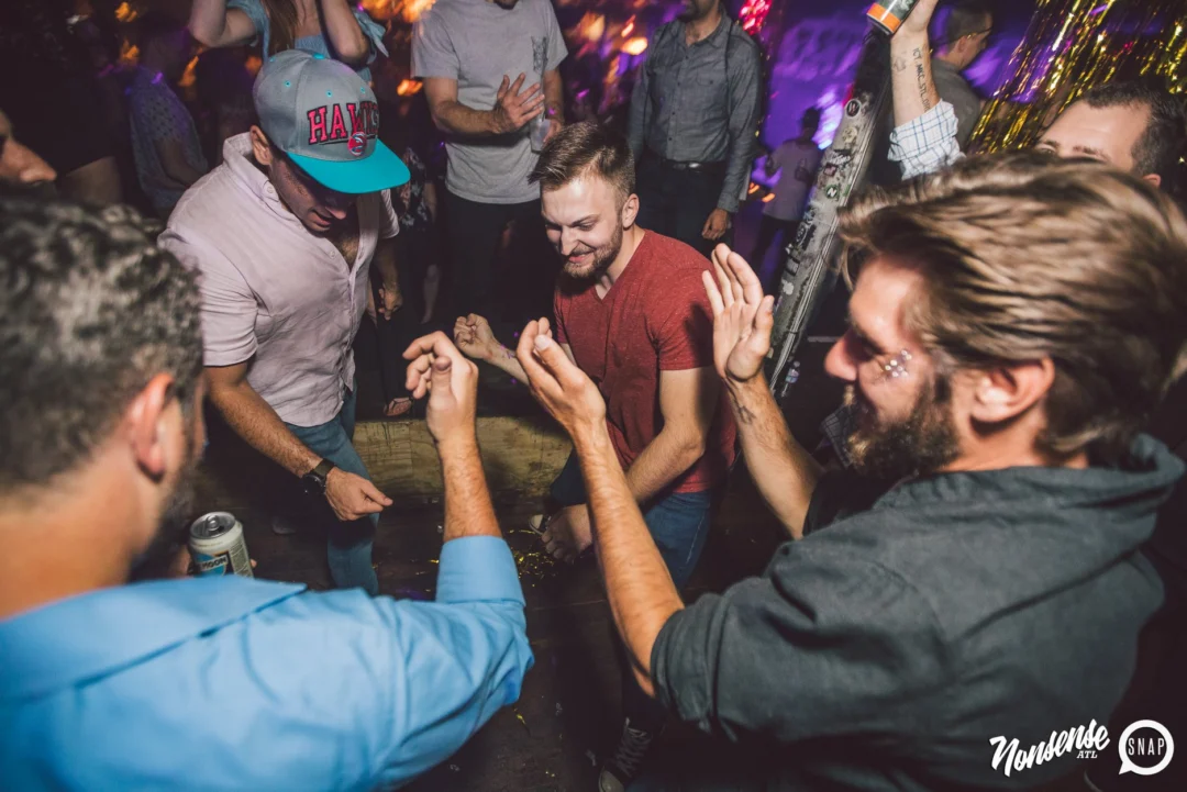 Nonsense Dance Party - May 2015. Kimber is the DJ. Third Friday of every month at The Basement in East Atlanta. Photo by Oh Snap Kid/Ryan Purcell