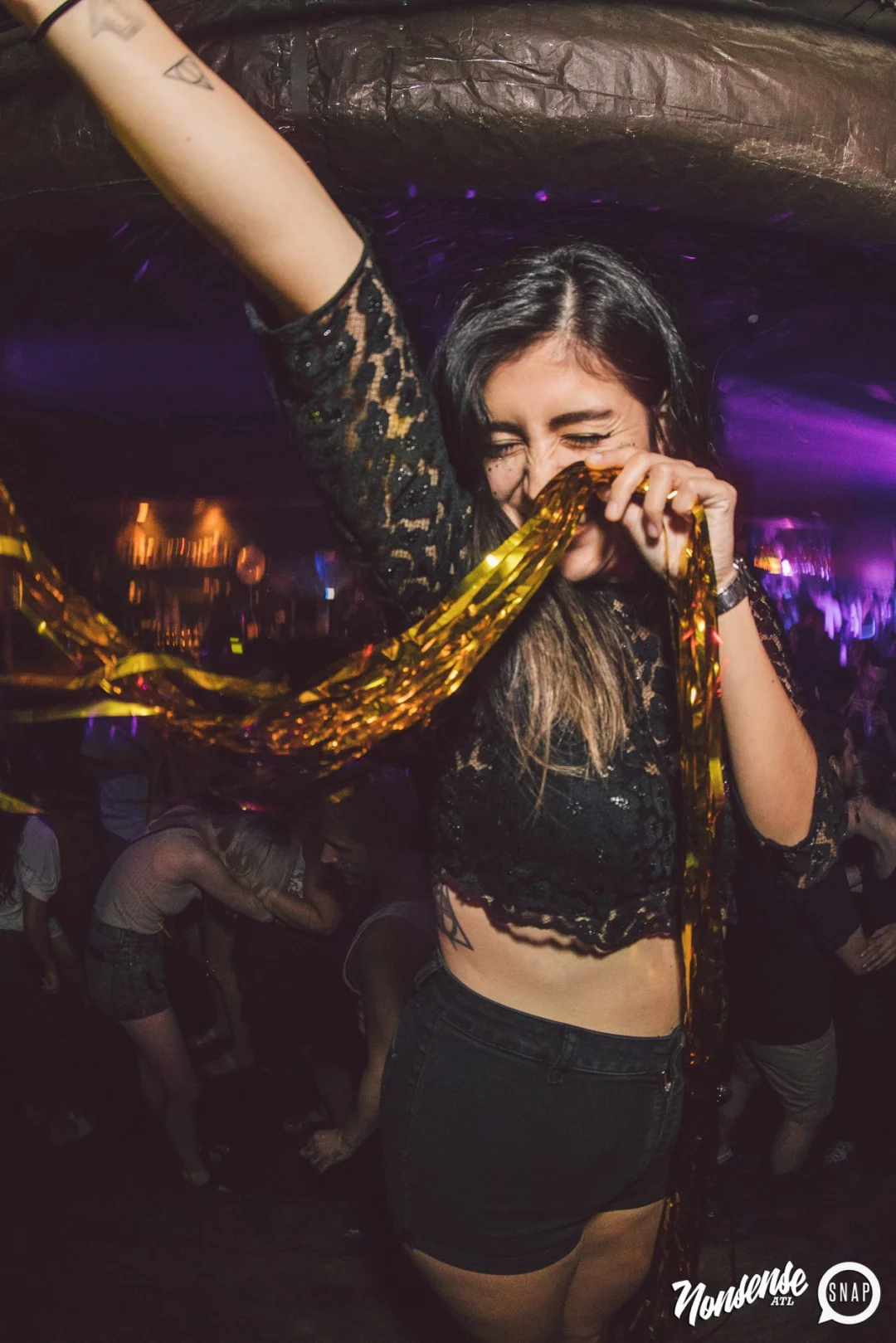 Nonsense Dance Party - May 2015. Kimber is the DJ. Third Friday of every month at The Basement in East Atlanta. Photo by Oh Snap Kid/Ryan Purcell