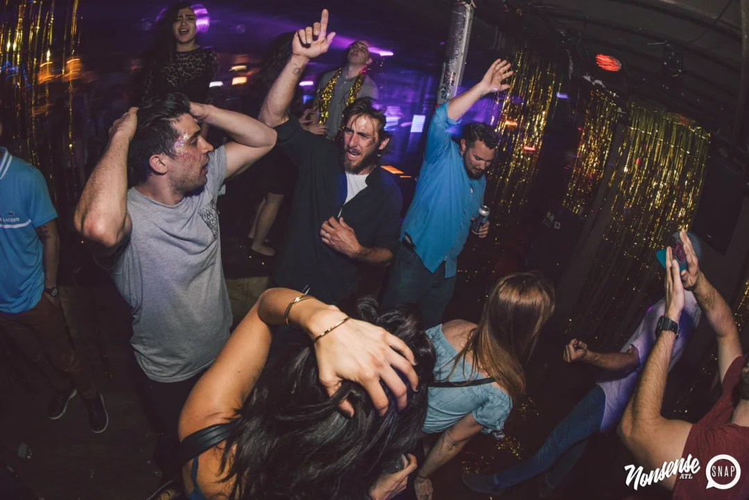 Nonsense Dance Party - May 2015. Kimber is the DJ. Third Friday of every month at The Basement in East Atlanta. Photo by Oh Snap Kid/Ryan Purcell
