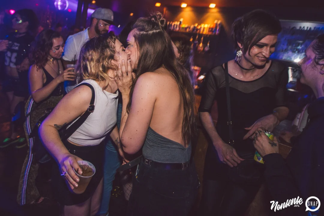 Nonsense Dance Party - May 2015. Kimber is the DJ. Third Friday of every month at The Basement in East Atlanta. Photo by Oh Snap Kid/Ryan Purcell