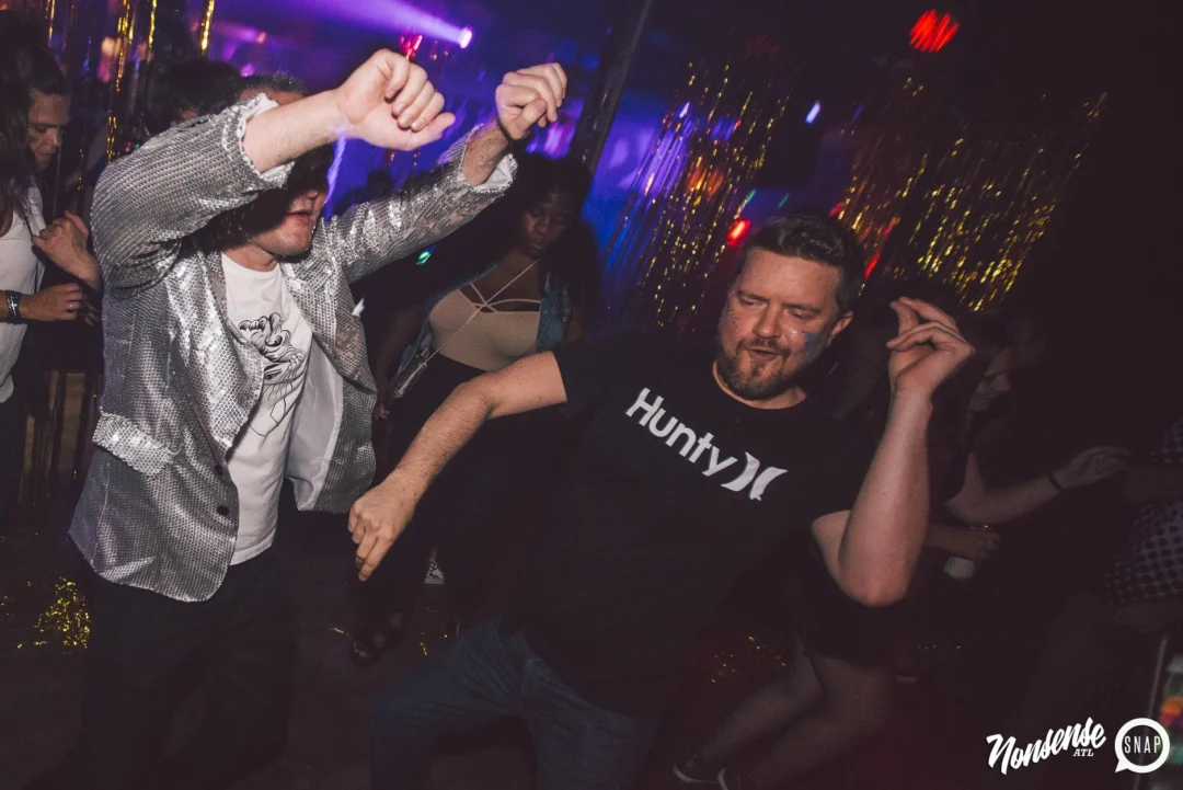 Nonsense Dance Party - May 2015. Kimber is the DJ. Third Friday of every month at The Basement in East Atlanta. Photo by Oh Snap Kid/Ryan Purcell