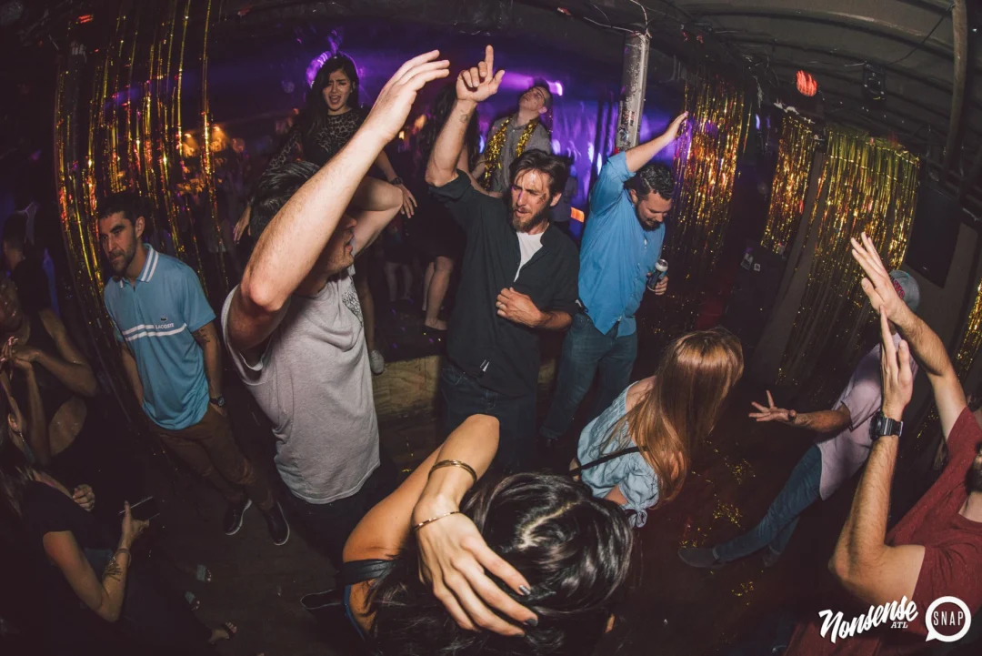 Nonsense Dance Party - May 2015. Kimber is the DJ. Third Friday of every month at The Basement in East Atlanta. Photo by Oh Snap Kid/Ryan Purcell
