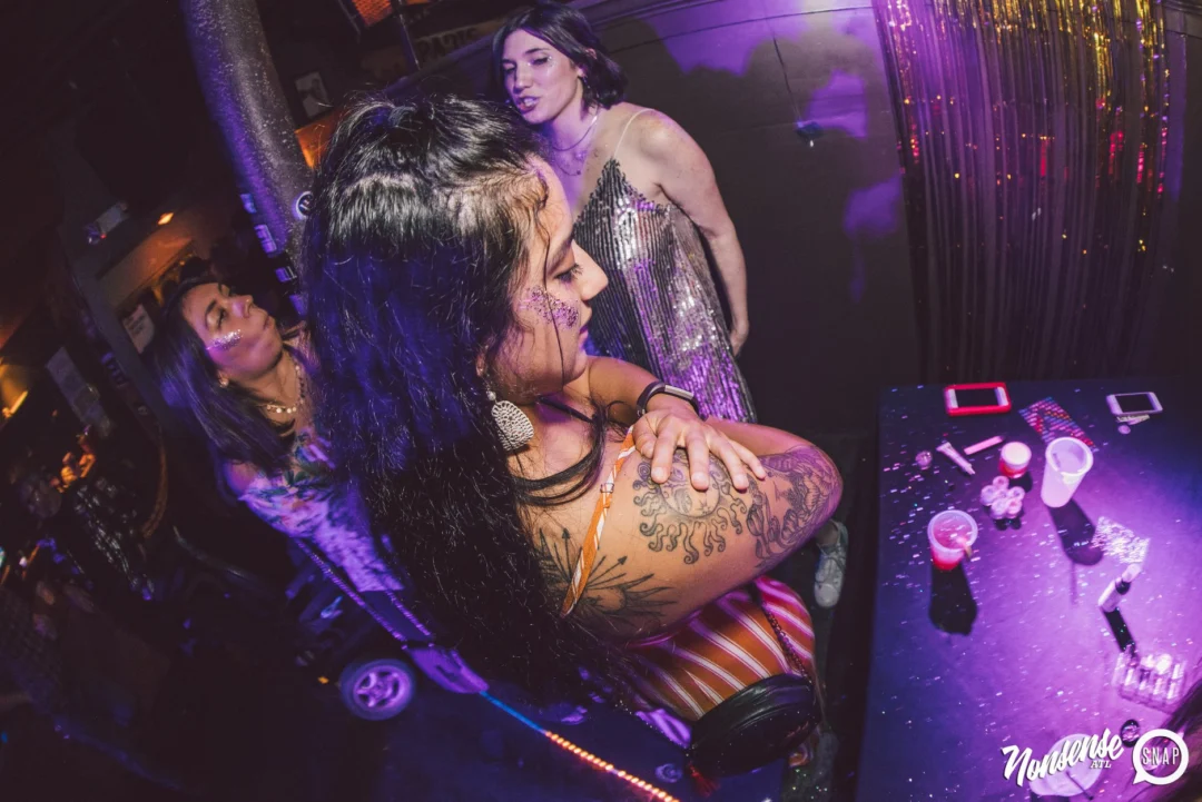 Nonsense Dance Party - May 2015. Kimber is the DJ. Third Friday of every month at The Basement in East Atlanta. Photo by Oh Snap Kid/Ryan Purcell