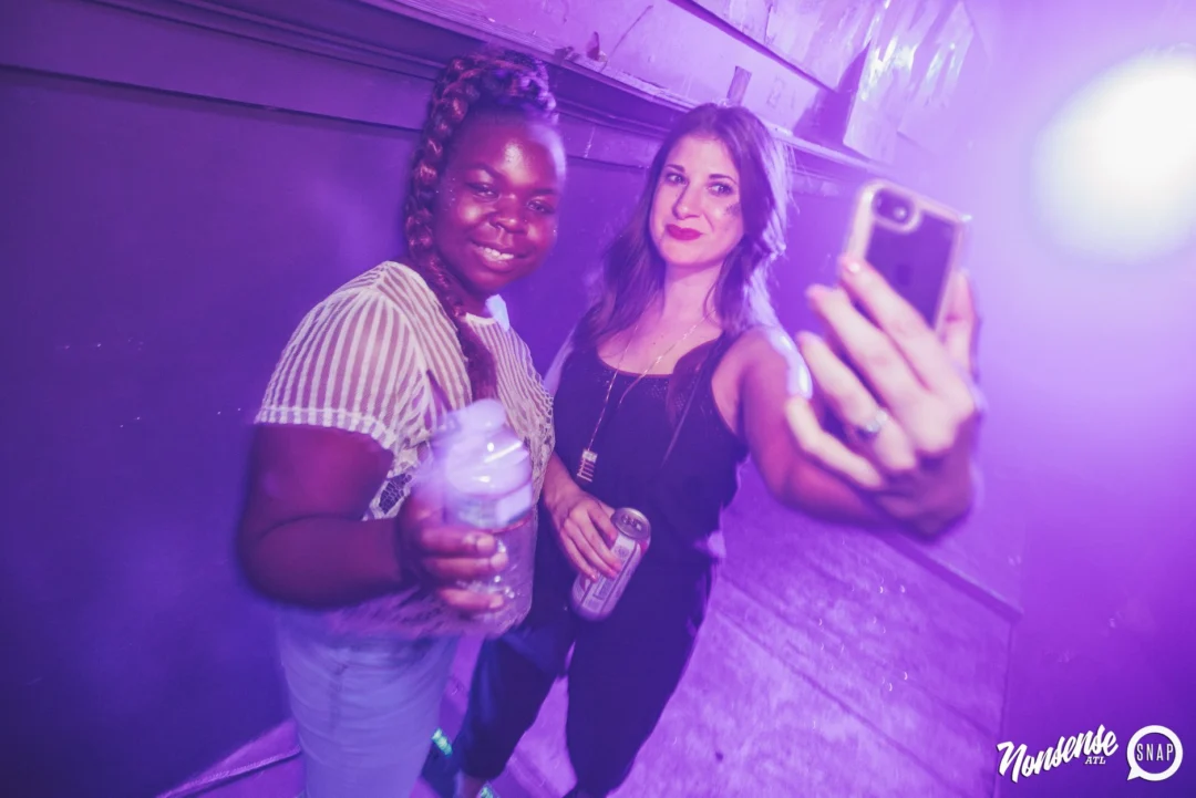 Nonsense Dance Party - May 2015. Kimber is the DJ. Third Friday of every month at The Basement in East Atlanta. Photo by Oh Snap Kid/Ryan Purcell