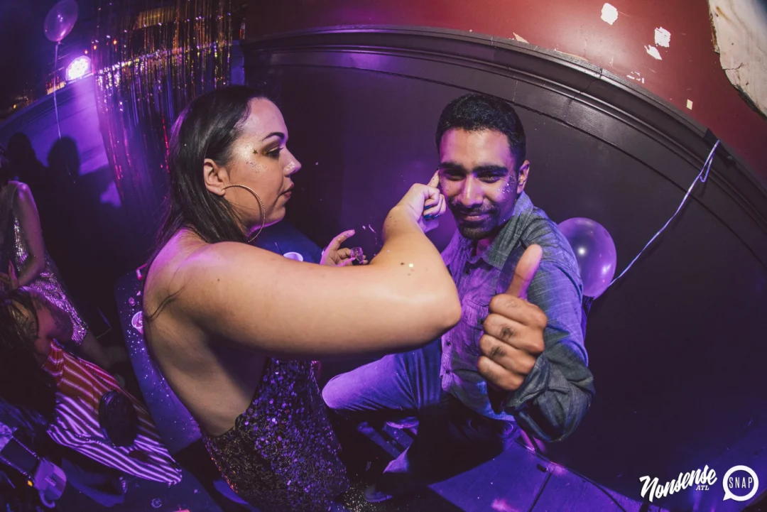 Nonsense Dance Party - May 2015. Kimber is the DJ. Third Friday of every month at The Basement in East Atlanta. Photo by Oh Snap Kid/Ryan Purcell
