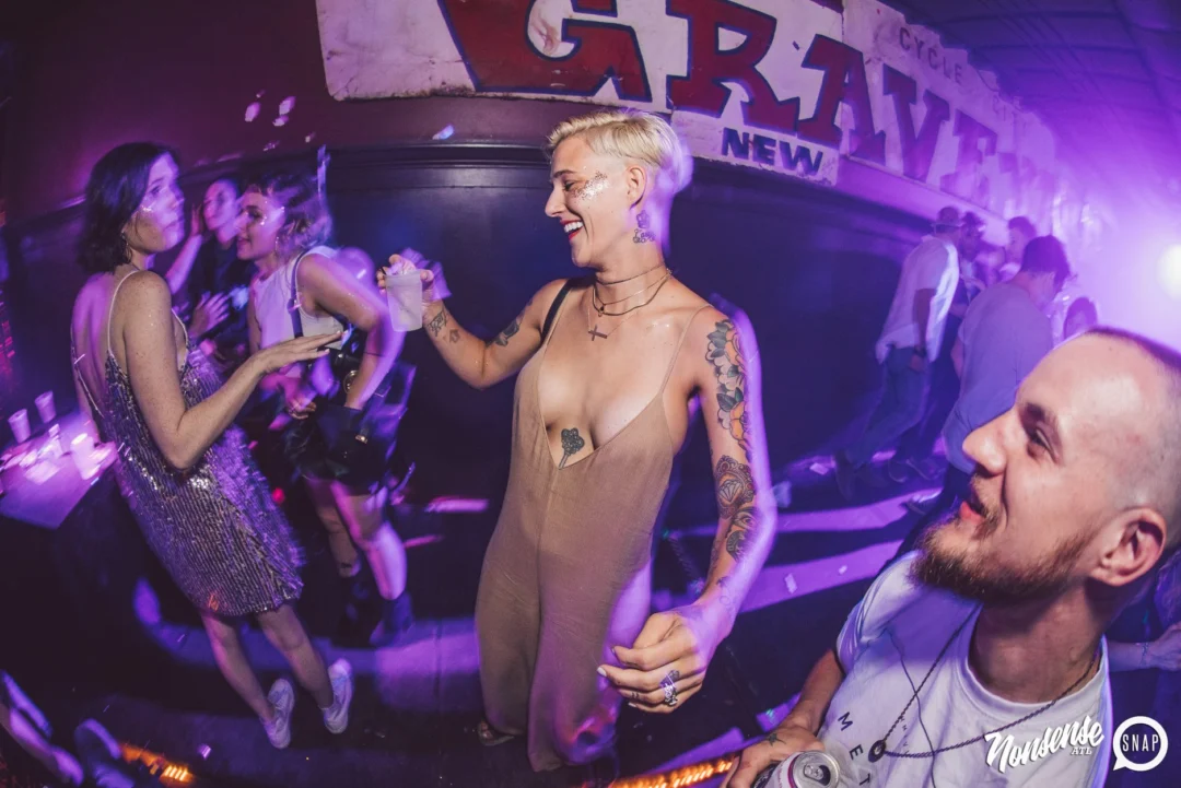 Nonsense Dance Party - May 2015. Kimber is the DJ. Third Friday of every month at The Basement in East Atlanta. Photo by Oh Snap Kid/Ryan Purcell
