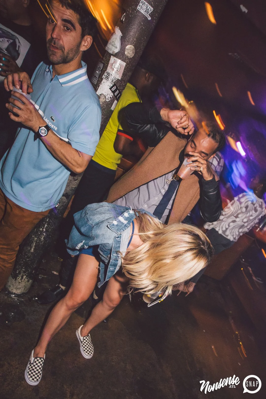 Nonsense Dance Party - May 2015. Kimber is the DJ. Third Friday of every month at The Basement in East Atlanta. Photo by Oh Snap Kid/Ryan Purcell