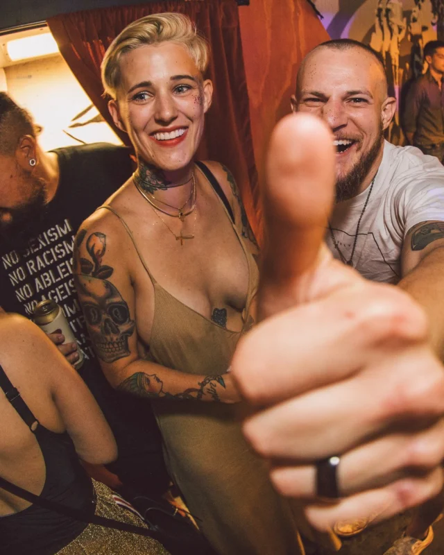 Nonsense Dance Party - May 2015. Kimber is the DJ. Third Friday of every month at The Basement in East Atlanta. Photo by Oh Snap Kid/Ryan Purcell