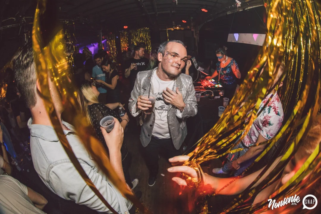 Nonsense Dance Party - May 2015. Kimber is the DJ. Third Friday of every month at The Basement in East Atlanta. Photo by Oh Snap Kid/Ryan Purcell
