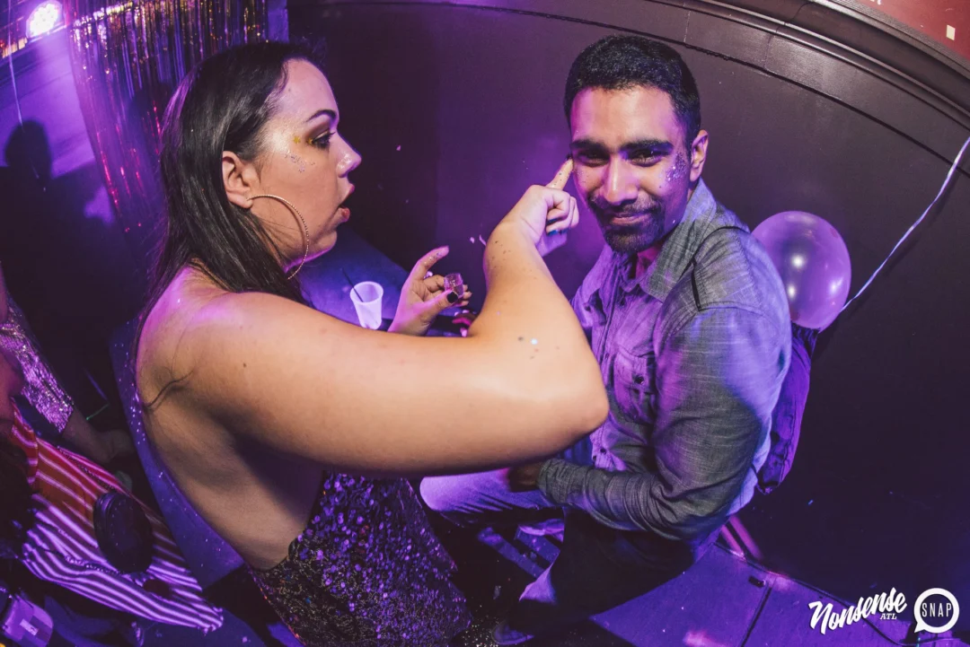 Nonsense Dance Party - May 2015. Kimber is the DJ. Third Friday of every month at The Basement in East Atlanta. Photo by Oh Snap Kid/Ryan Purcell