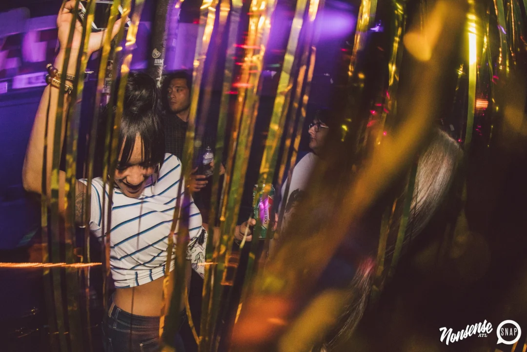 Nonsense Dance Party - May 2015. Kimber is the DJ. Third Friday of every month at The Basement in East Atlanta. Photo by Oh Snap Kid/Ryan Purcell
