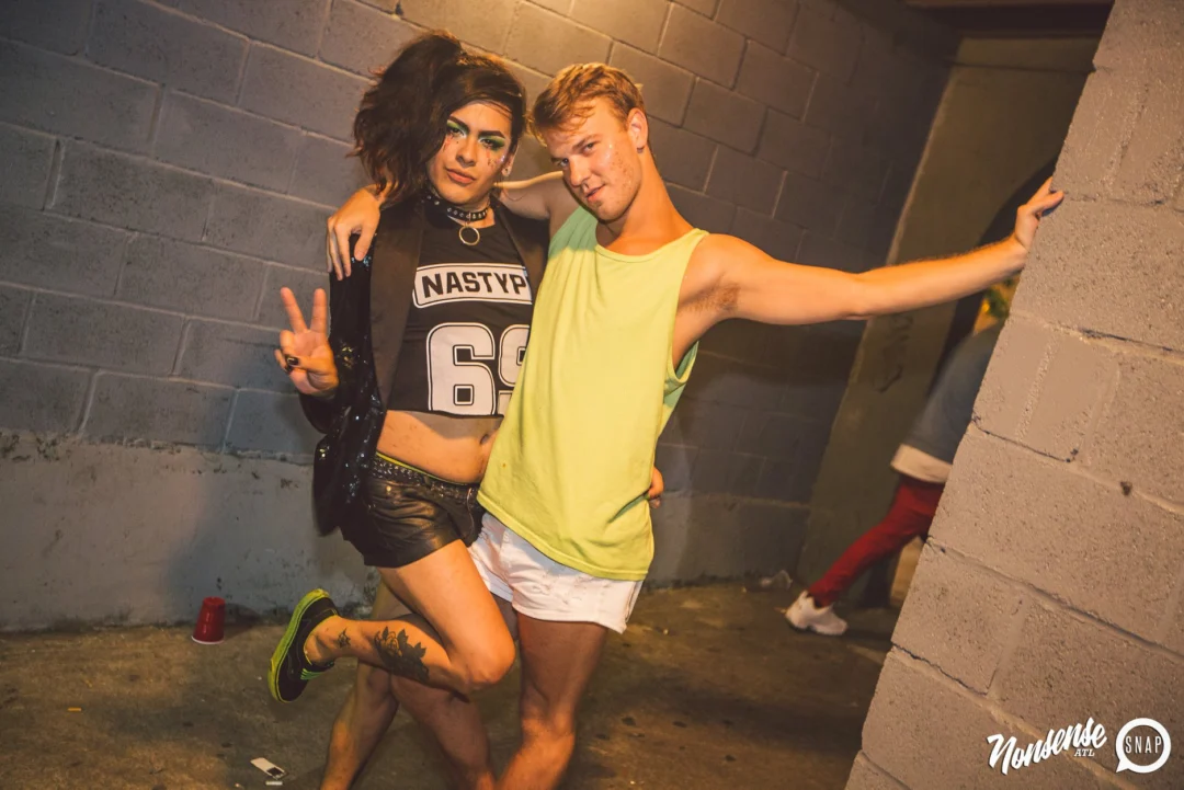 Nonsense Dance Party - May 2015. Kimber is the DJ. Third Friday of every month at The Basement in East Atlanta. Photo by Oh Snap Kid/Ryan Purcell