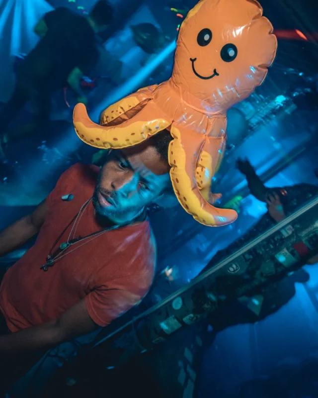 NONSENSE Under The Sea DANCE PARTY - JUNE 2018 at The Basement in East Atlanta. Kimber was the DJ. Photo by Fabeaux/Oh Snap.