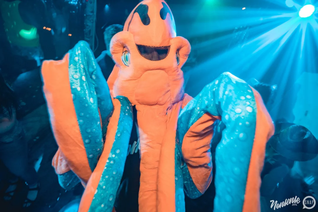NONSENSE Under The Sea DANCE PARTY - JUNE 2018 at The Basement in East Atlanta. Kimber was the DJ. Photo by Fabeaux/Oh Snap.