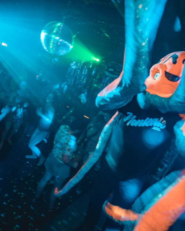 NONSENSE Under The Sea DANCE PARTY - JUNE 2018 at The Basement in East Atlanta. Kimber was the DJ. Photo by Fabeaux/Oh Snap.