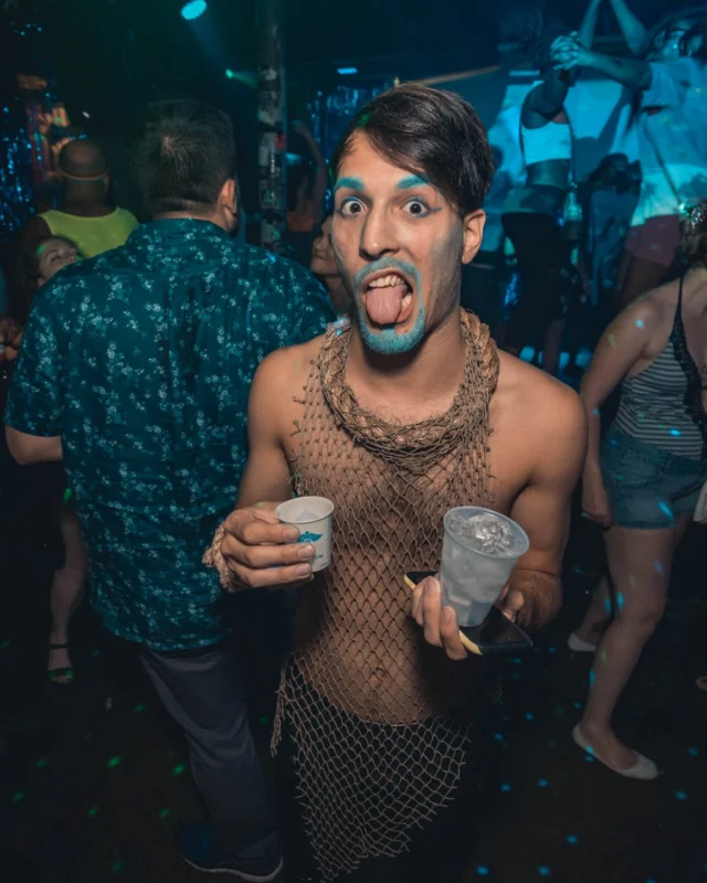 NONSENSE Under The Sea DANCE PARTY - JUNE 2018 at The Basement in East Atlanta. Kimber was the DJ. Photo by Fabeaux/Oh Snap.