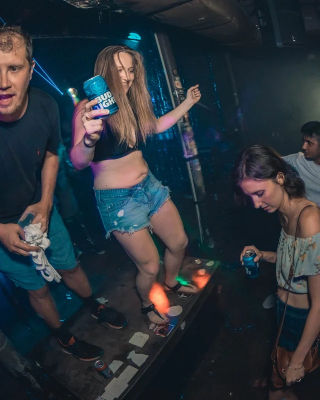 NONSENSE Under The Sea DANCE PARTY - JUNE 2018 at The Basement in East Atlanta. Kimber was the DJ. Photo by Fabeaux/Oh Snap.