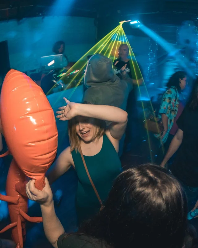 NONSENSE Under The Sea DANCE PARTY - JUNE 2018 at The Basement in East Atlanta. Kimber was the DJ. Photo by Fabeaux/Oh Snap.