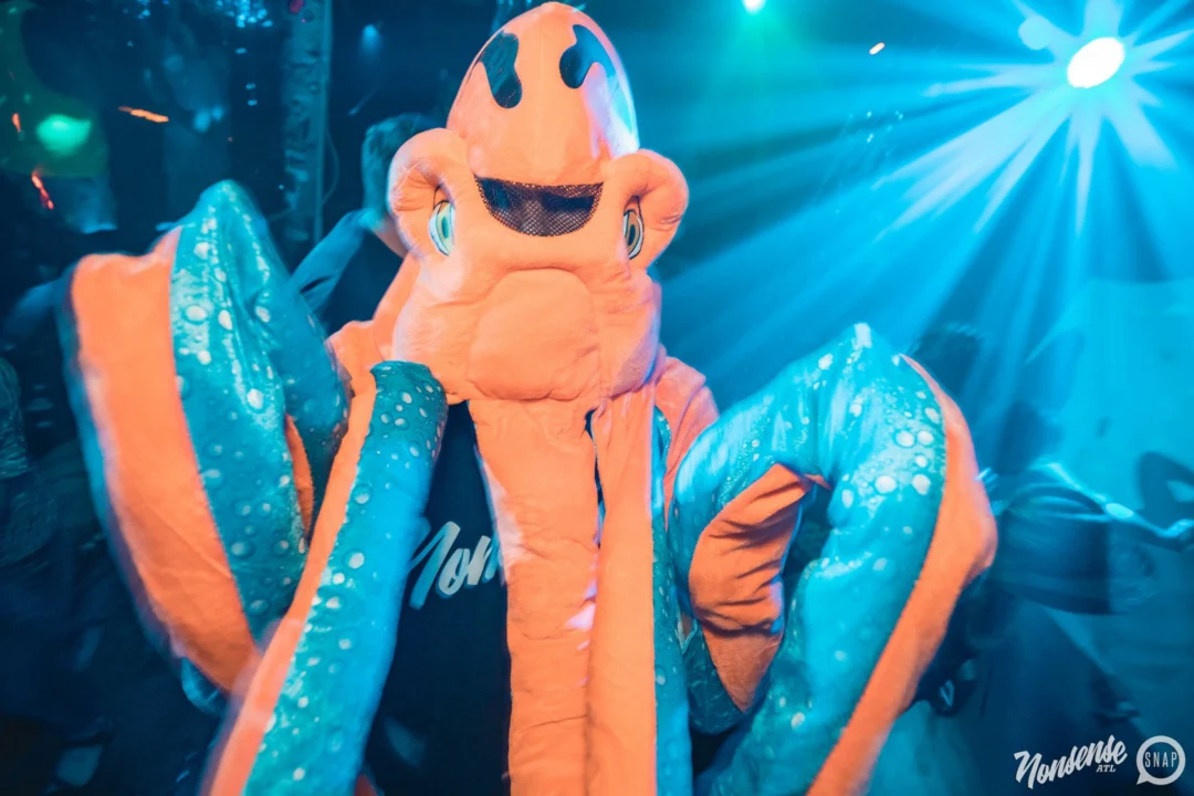 NONSENSE Under The Sea DANCE PARTY - JUNE 2018 at The Basement in East Atlanta. Kimber was the DJ. Photo by Fabeaux/Oh Snap.