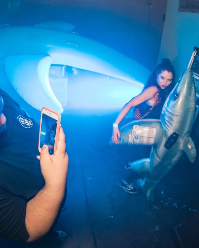 NONSENSE Under The Sea DANCE PARTY - JUNE 2018 at The Basement in East Atlanta. Kimber was the DJ. Photo by Fabeaux/Oh Snap.