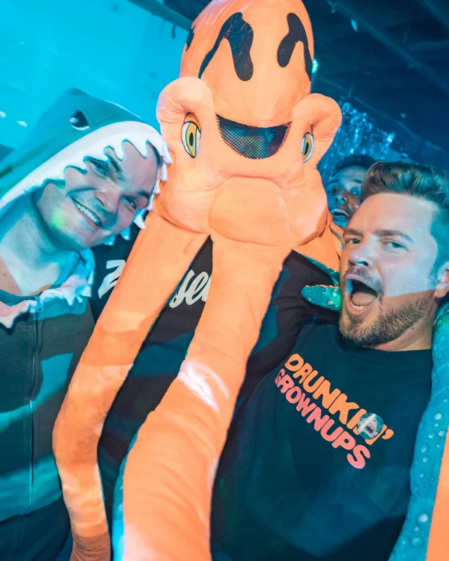 NONSENSE Under The Sea DANCE PARTY - JUNE 2018 at The Basement in East Atlanta. Kimber was the DJ. Photo by Fabeaux/Oh Snap.