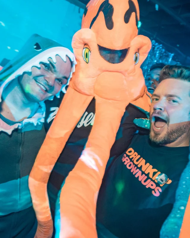 NONSENSE Under The Sea DANCE PARTY - JUNE 2018 at The Basement in East Atlanta. Kimber was the DJ. Photo by Fabeaux/Oh Snap.