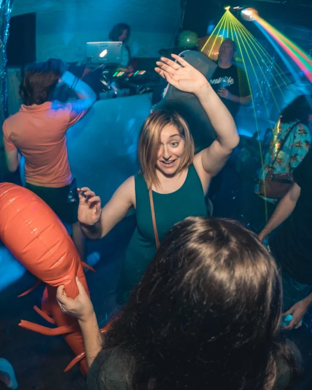 NONSENSE Under The Sea DANCE PARTY - JUNE 2018 at The Basement in East Atlanta. Kimber was the DJ. Photo by Fabeaux/Oh Snap.