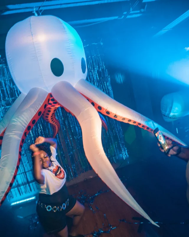 NONSENSE Under The Sea DANCE PARTY - JUNE 2018 at The Basement in East Atlanta. Kimber was the DJ. Photo by Fabeaux/Oh Snap.