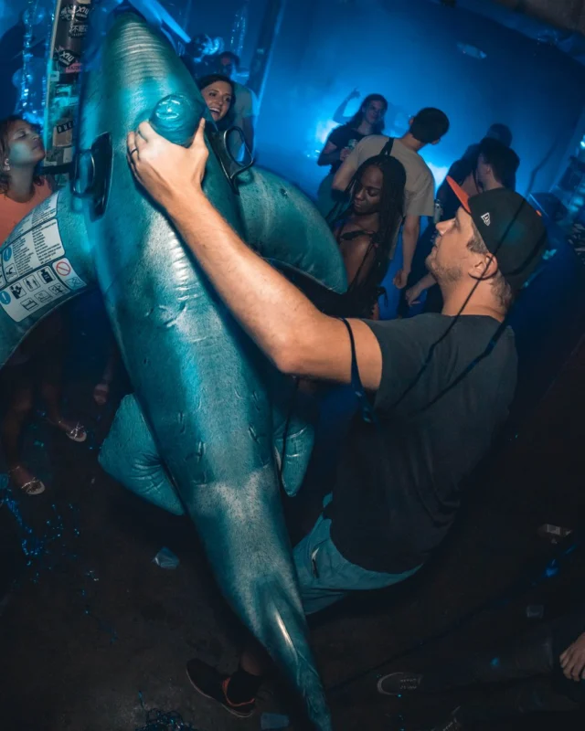 NONSENSE Under The Sea DANCE PARTY - JUNE 2018 at The Basement in East Atlanta. Kimber was the DJ. Photo by Fabeaux/Oh Snap.