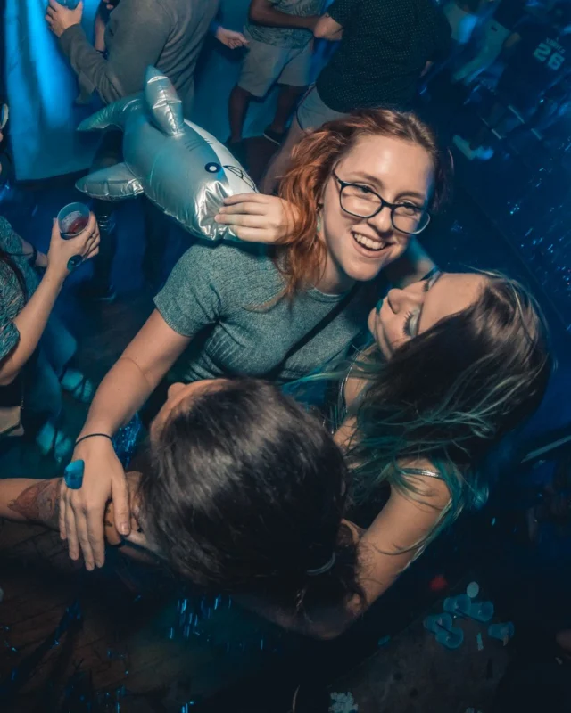 NONSENSE Under The Sea DANCE PARTY - JUNE 2018 at The Basement in East Atlanta. Kimber was the DJ. Photo by Fabeaux/Oh Snap.