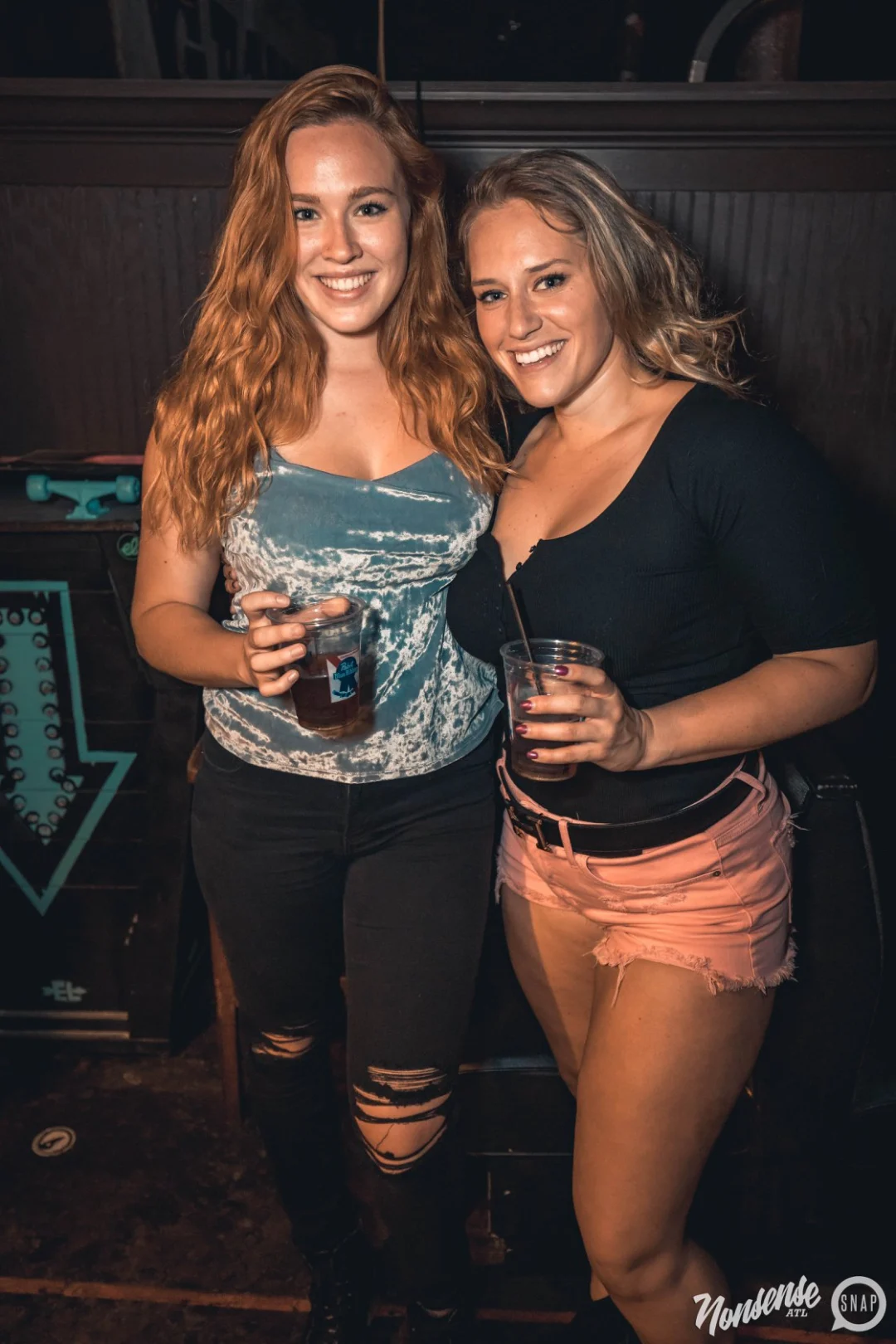 NONSENSE Under The Sea DANCE PARTY - JUNE 2018 at The Basement in East Atlanta. Kimber was the DJ. Photo by Fabeaux/Oh Snap.
