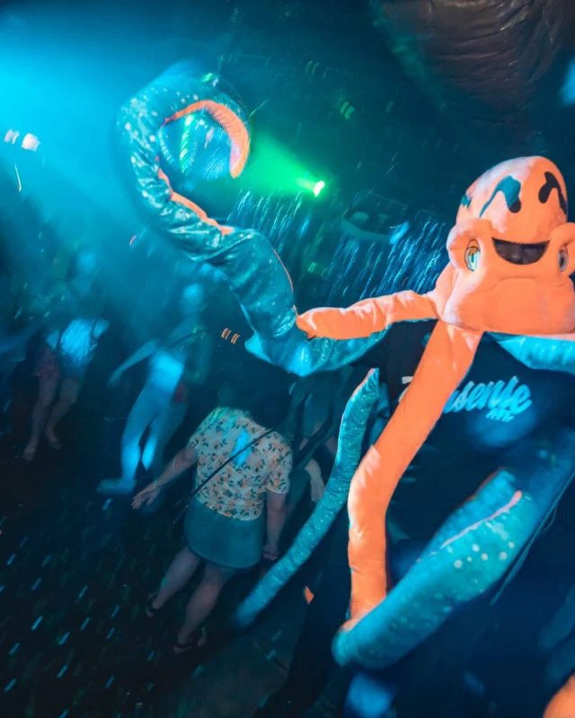 NONSENSE Under The Sea DANCE PARTY - JUNE 2018 at The Basement in East Atlanta. Kimber was the DJ. Photo by Fabeaux/Oh Snap.